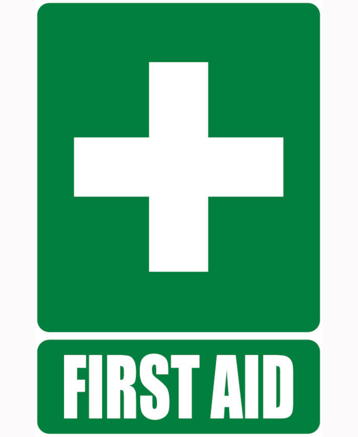 First Aid Plastic Sign 150 x 225mm - MegaFire