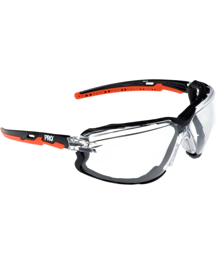 Ambush Foam Bound Spec Goggle Clear Safety Googles Pro Choice
