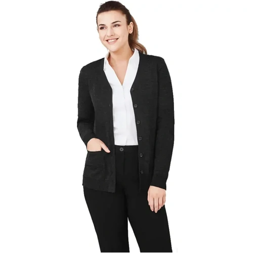 WORKWEAR, SAFETY & CORPORATE CLOTHING SPECIALISTS Womens Button Front Cardigan