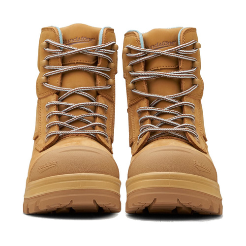 WORKWEAR, SAFETY & CORPORATE CLOTHING SPECIALISTS - 8860 - RotoFlex - Womens Wheat water-resistant nubuck 150mm zip side safety boot