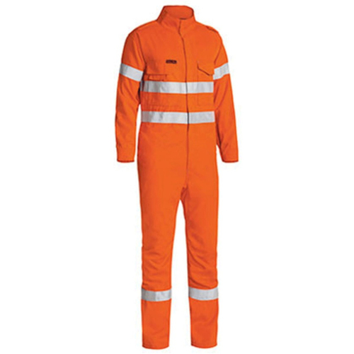 WORKWEAR, SAFETY & CORPORATE CLOTHING SPECIALISTS TENCATE TECASAFE  PLUS 700 TAPED HI VIS ENGINEERED FR VENTED COVERALL