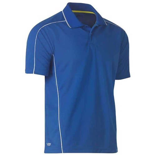 WORKWEAR, SAFETY & CORPORATE CLOTHING SPECIALISTS COOL MESH POLO WITH REFLECTIVE PIPING