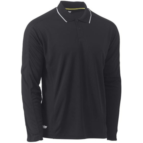 WORKWEAR, SAFETY & CORPORATE CLOTHING SPECIALISTS - COOL MESH POLO WITH REFLECTIVE PIPING