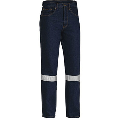 WORKWEAR, SAFETY & CORPORATE CLOTHING SPECIALISTS 3M TAPED ROUGH RIDER DENIM JEAN