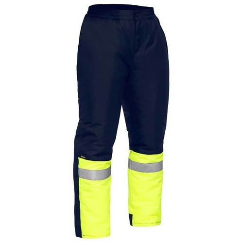 WORKWEAR, SAFETY & CORPORATE CLOTHING SPECIALISTS TAPED TWO TONE HI VIS FREEZER PANTS