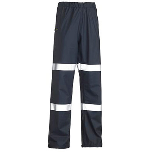 WORKWEAR, SAFETY & CORPORATE CLOTHING SPECIALISTS - TAPED STRETCH PU RAIN PANT (WATERPROOF)