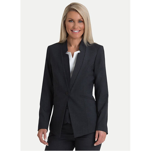 WORKWEAR, SAFETY & CORPORATE CLOTHING SPECIALISTS - Frankie - Ladies 1-Button Notch Neck Jacket