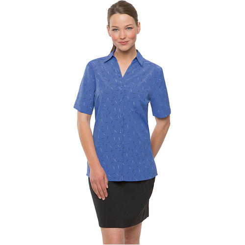 WORKWEAR, SAFETY & CORPORATE CLOTHING SPECIALISTS Drift Print Short Sleeve Shirt - Ladies