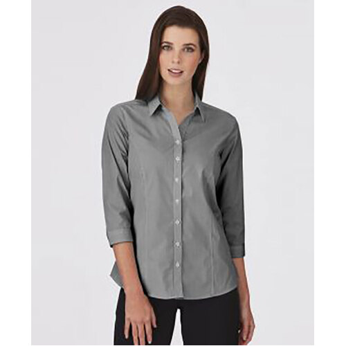 WORKWEAR, SAFETY & CORPORATE CLOTHING SPECIALISTS - Pippa Check - 3/4 Sleeve Shirt - Ladies