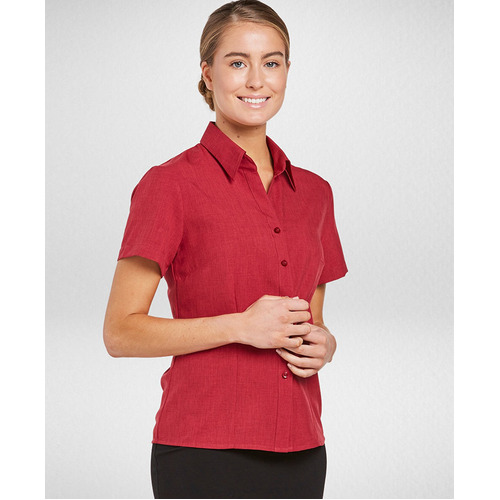 WORKWEAR, SAFETY & CORPORATE CLOTHING SPECIALISTS - Climate Smart - Semi Fit Short Sleeve Blouse