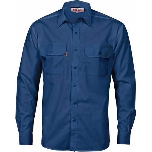 WORKWEAR, SAFETY & CORPORATE CLOTHING SPECIALISTS Polyester Cotton Work Shirt - Long Sleeve