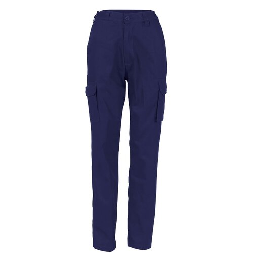 WORKWEAR, SAFETY & CORPORATE CLOTHING SPECIALISTS Ladies Cotton Drill Cargo Pants