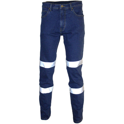 WORKWEAR, SAFETY & CORPORATE CLOTHING SPECIALISTS Slimflex Biomotion Taped Stretch Jeans