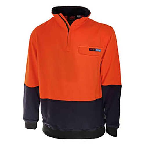 WORKWEAR, SAFETY & CORPORATE CLOTHING SPECIALISTS - HiVis 1/2 Zip FR & HRC2 Jumper