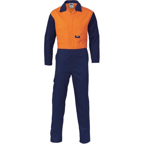 WORKWEAR, SAFETY & CORPORATE CLOTHING SPECIALISTS - Patron Saint Flame Retardant Two Tone Drill Overall