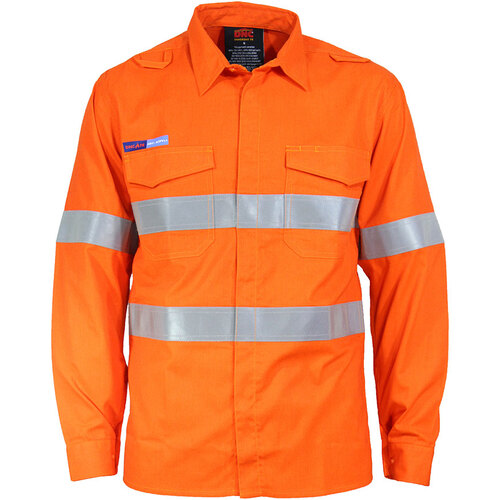 WORKWEAR, SAFETY & CORPORATE CLOTHING SPECIALISTS - INHERENT FR PPE1 L/W D/N SHIRT