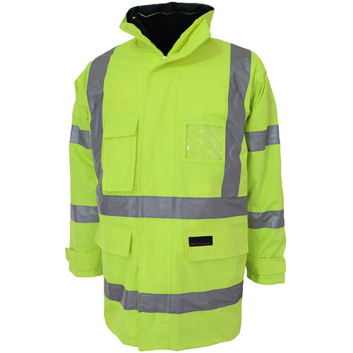 WORKWEAR, SAFETY & CORPORATE CLOTHING SPECIALISTS - HiVis Breathable RainJacket BT Yellow XS