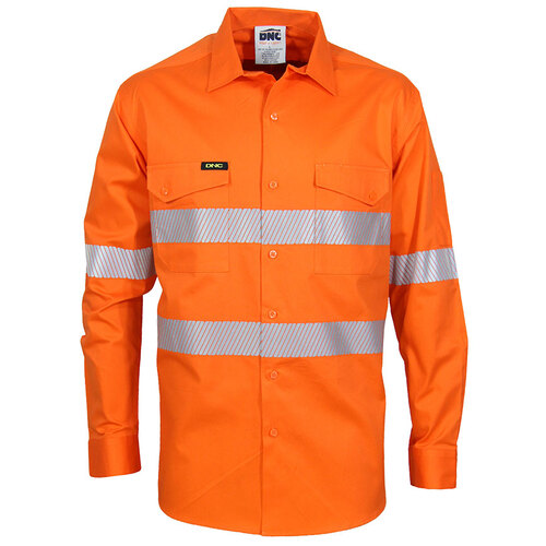 WORKWEAR, SAFETY & CORPORATE CLOTHING SPECIALISTS HiVis Segment Taped Coolight Shirt