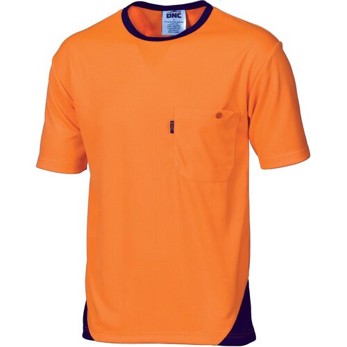 WORKWEAR, SAFETY & CORPORATE CLOTHING SPECIALISTS - HiVis Cool-Breathe Tee - short sleeve