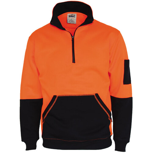 WORKWEAR, SAFETY & CORPORATE CLOTHING SPECIALISTS - HiVis   Zip Super Fleecy