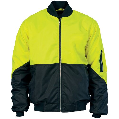 WORKWEAR, SAFETY & CORPORATE CLOTHING SPECIALISTS HiVis Two Tone Flying Jacket