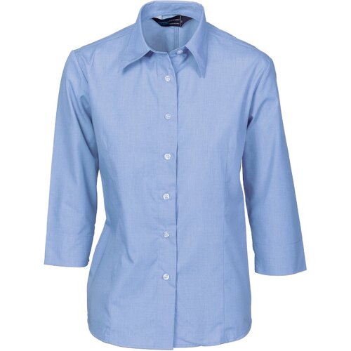 WORKWEAR, SAFETY & CORPORATE CLOTHING SPECIALISTS Ladies Regular Collar, Blouse - 3/4 Sleeve