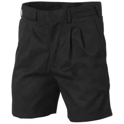 WORKWEAR, SAFETY & CORPORATE CLOTHING SPECIALISTS - Pleat Front Permanent Press Shorts