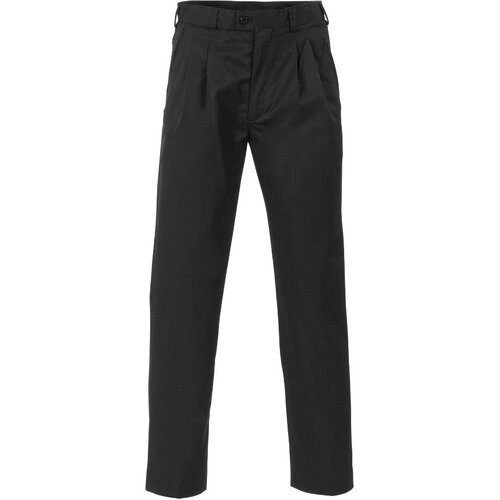 WORKWEAR, SAFETY & CORPORATE CLOTHING SPECIALISTS - Mens P/V Pleat Front Pants