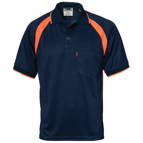 WORKWEAR, SAFETY & CORPORATE CLOTHING SPECIALISTS - Coolbreathe Contrast Polo - Short Sleeve