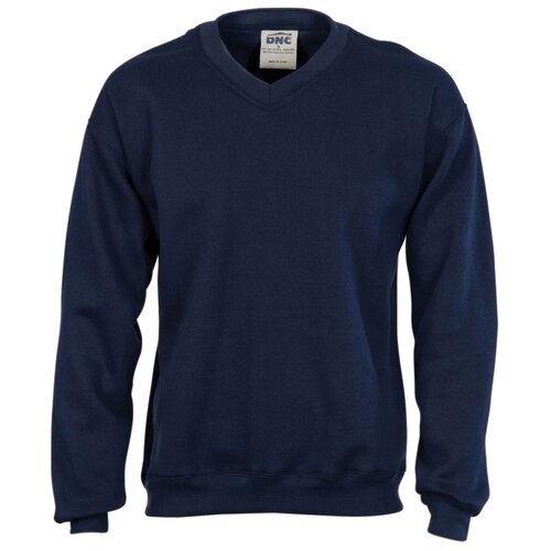 WORKWEAR, SAFETY & CORPORATE CLOTHING SPECIALISTS - V-Neck Fleecy Sweatshirt (Sloppy Joe)