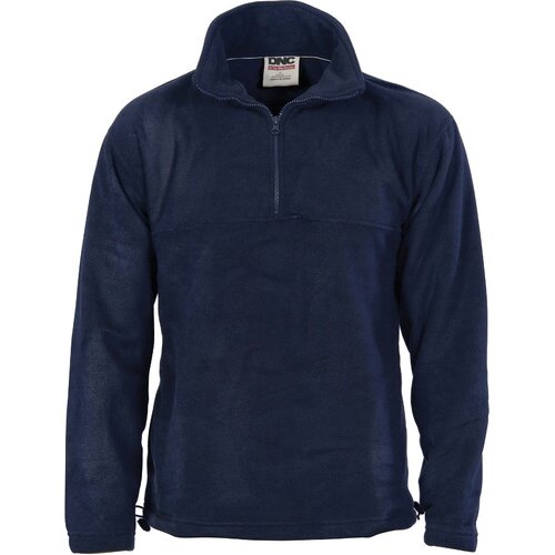 WORKWEAR, SAFETY & CORPORATE CLOTHING SPECIALISTS - Unisex Half Zip Polar Fleece