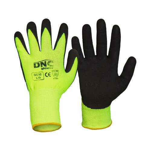 WORKWEAR, SAFETY & CORPORATE CLOTHING SPECIALISTS - Hivis Cut5 - Nitrile Sandy Finish