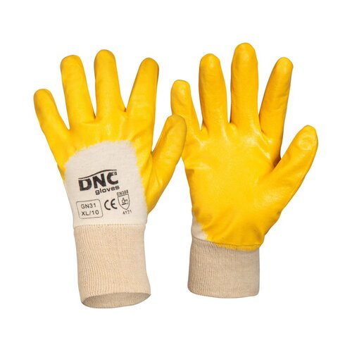 WORKWEAR, SAFETY & CORPORATE CLOTHING SPECIALISTS - Orange Nitrile Dip