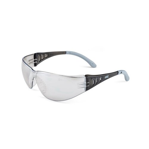 WORKWEAR, SAFETY & CORPORATE CLOTHING SPECIALISTS Glasses - Shark - Clear+Full Silver mirror