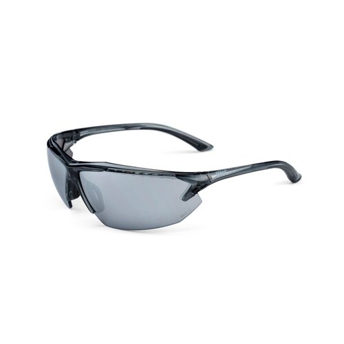 WORKWEAR, SAFETY & CORPORATE CLOTHING SPECIALISTS - Glasses - Aurora - Smoke+ Full Silver Mirror