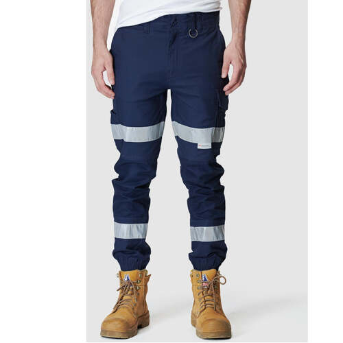 WORKWEAR, SAFETY & CORPORATE CLOTHING SPECIALISTS MENS REFLECTIVE CUFFED PANT