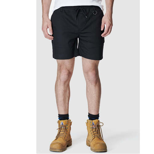 WORKWEAR, SAFETY & CORPORATE CLOTHING SPECIALISTS MENS ELASTIC BASIC SHORT