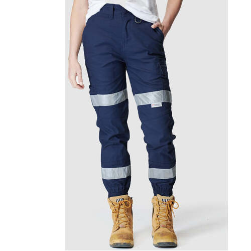 WORKWEAR, SAFETY & CORPORATE CLOTHING SPECIALISTS - WOMENS REFLECTIVE CUFFED PANT