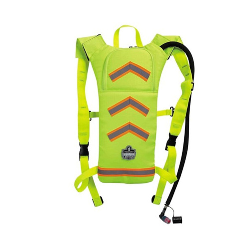 WORKWEAR, SAFETY & CORPORATE CLOTHING SPECIALISTS - Chill-Its 5155 Hi-Vis Low Profile Hydration Pack 2L - Hi-Vis Lime