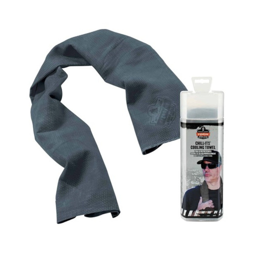 WORKWEAR, SAFETY & CORPORATE CLOTHING SPECIALISTS Chill-Its 6602 Evaporative Cooling Towel - Grey