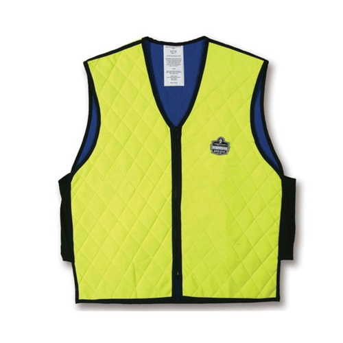 WORKWEAR, SAFETY & CORPORATE CLOTHING SPECIALISTS Chill-Its 6665 Evaporative Cooling Vest - Lime