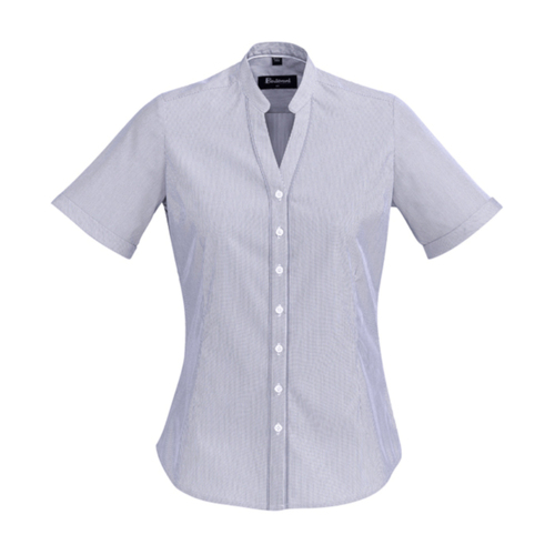 WORKWEAR, SAFETY & CORPORATE CLOTHING SPECIALISTS - Boulevard - Bordeaux Womens Short Sleeve Shirt