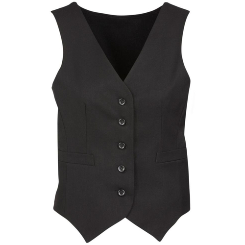 WORKWEAR, SAFETY & CORPORATE CLOTHING SPECIALISTS - Cool Stretch - Womens Peaked Vest with Knitted Back