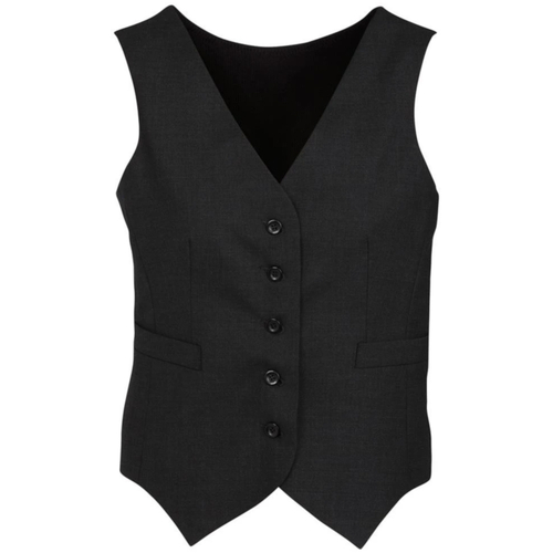 WORKWEAR, SAFETY & CORPORATE CLOTHING SPECIALISTS - Comfort Wool - Womens Peaked Vest with Knitted Back