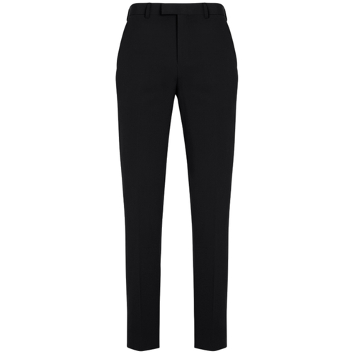 WORKWEAR, SAFETY & CORPORATE CLOTHING SPECIALISTS Siena - Mens Slim Fit Flat Front Pant - Regular-Black-102R