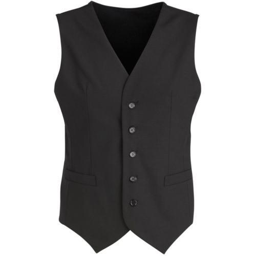 WORKWEAR, SAFETY & CORPORATE CLOTHING SPECIALISTS - Comfort Wool - Mens Peaked Vest with Knitted Back