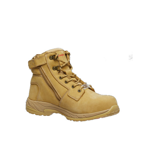 WORKWEAR, SAFETY & CORPORATE CLOTHING SPECIALISTS - Tradies - Women's Tradie Side Zip Boot - Wheat
