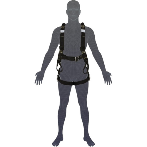 WORKWEAR, SAFETY & CORPORATE CLOTHING SPECIALISTS LINQ Essential Harness with Quick Release Buckle - Standard (M - L)