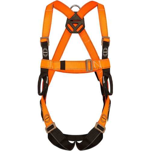 WORKWEAR, SAFETY & CORPORATE CLOTHING SPECIALISTS - LINQ Essential Harness Stainless Steel   (M - L)