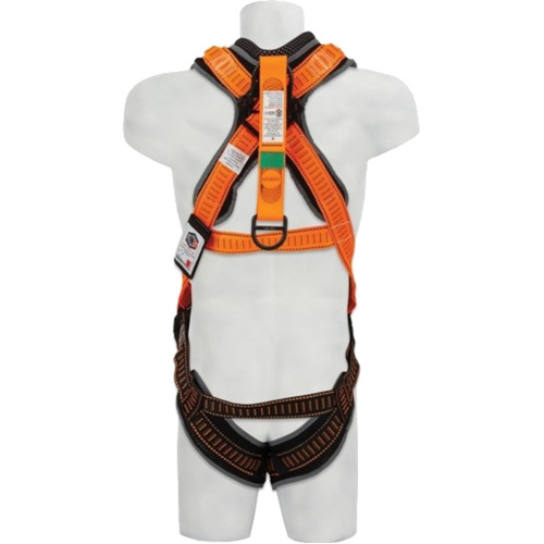 WORKWEAR, SAFETY & CORPORATE CLOTHING SPECIALISTS LINQ Elite Riggers Harness With Dorsal Extension Strap cw Harness Bag (NBHAR)